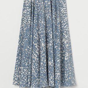 H&M midi flared skirt
